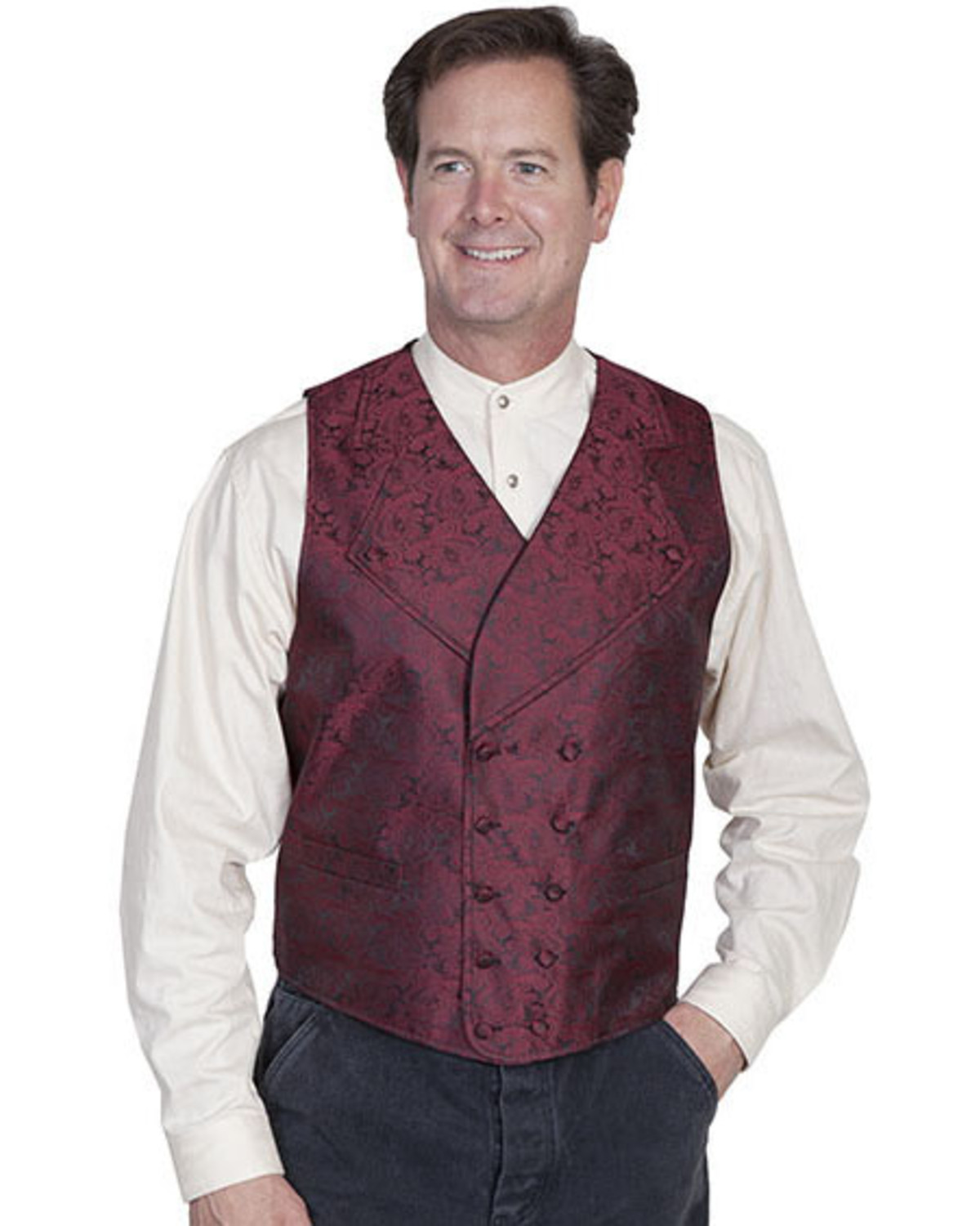 Rangewear by Scully Wide Notched Lapel Vest | Sheplers
