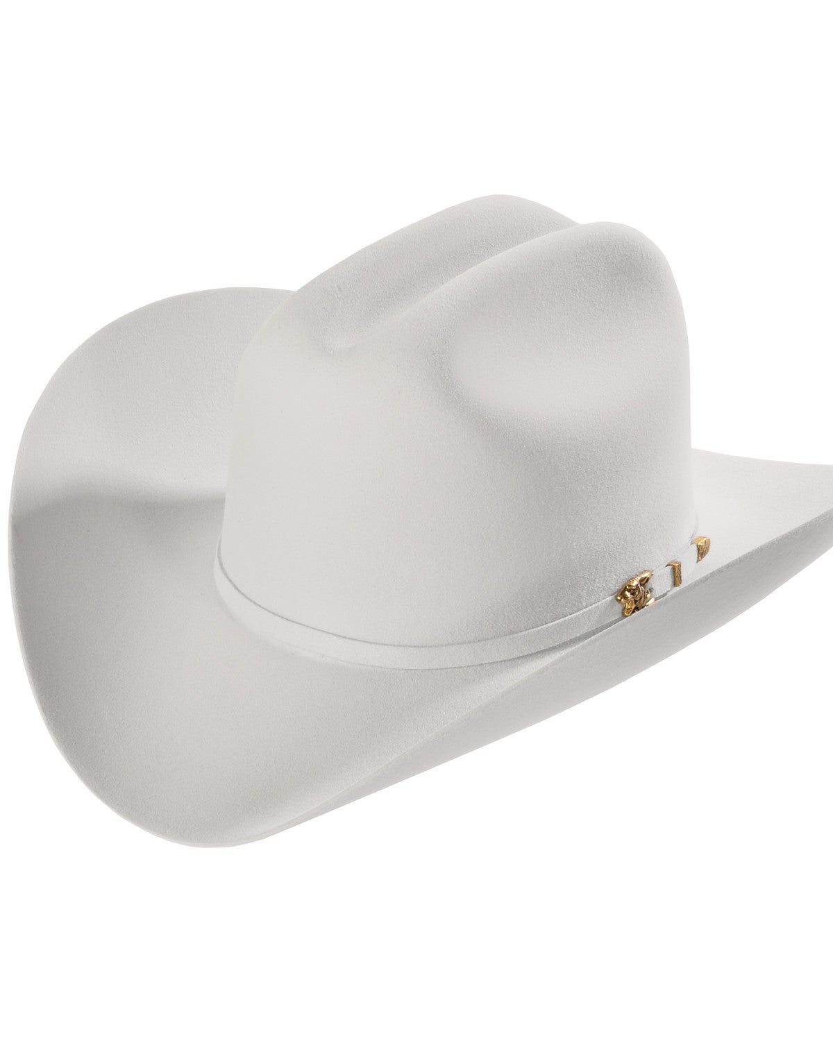 gray felt cowboy hat