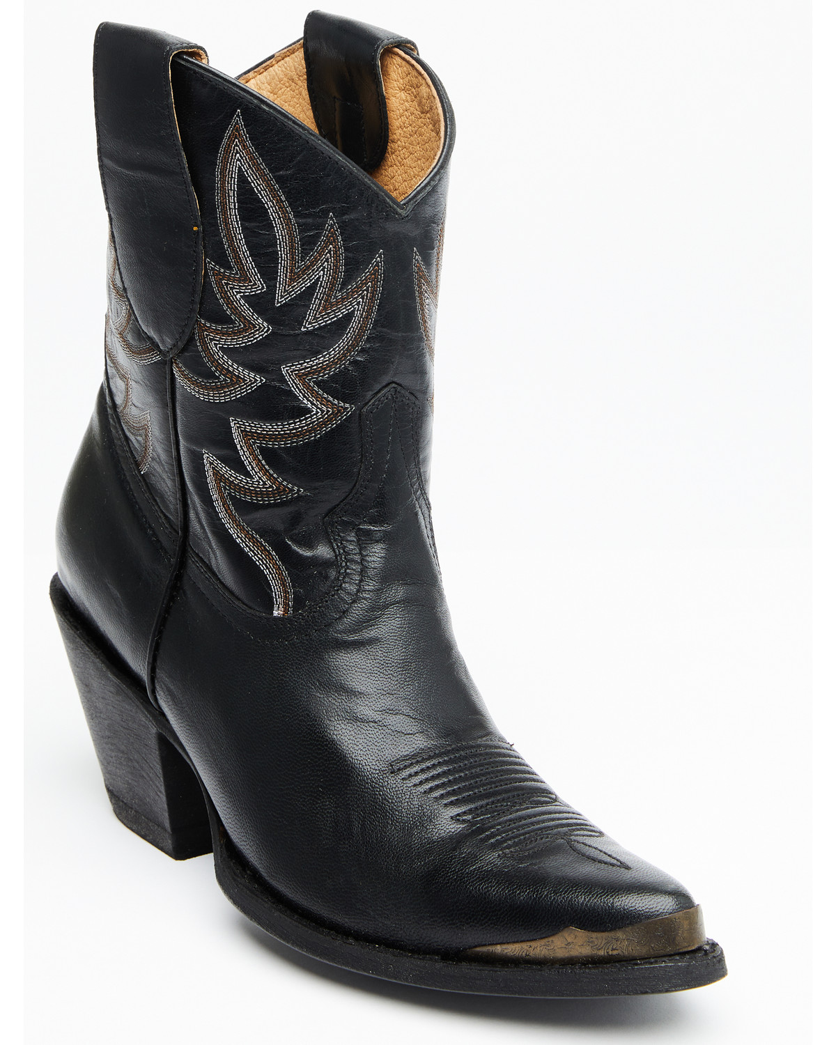pointed toe western booties
