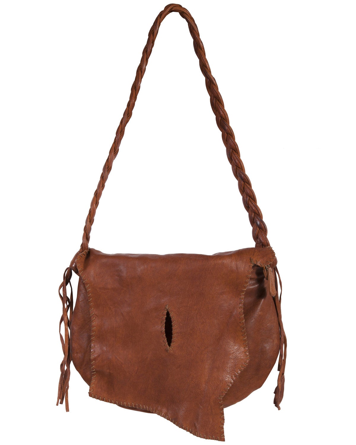 tan soft leather handbag