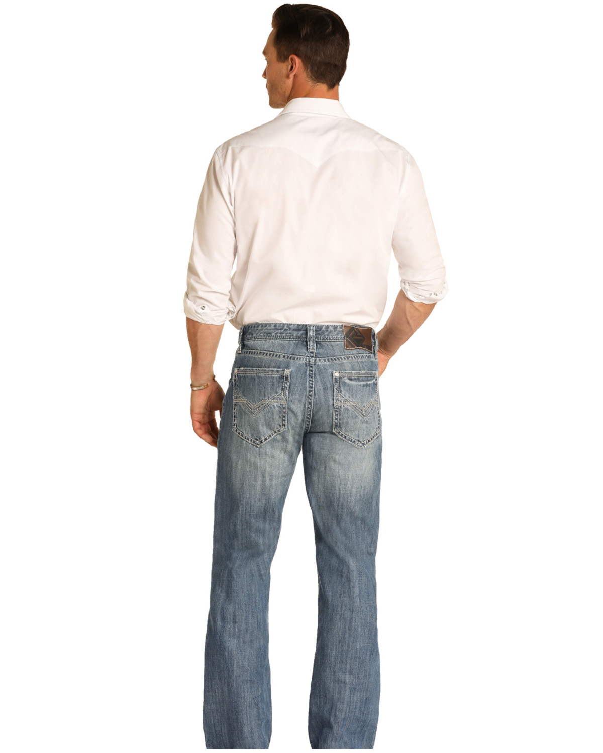 baggy bootcut jeans