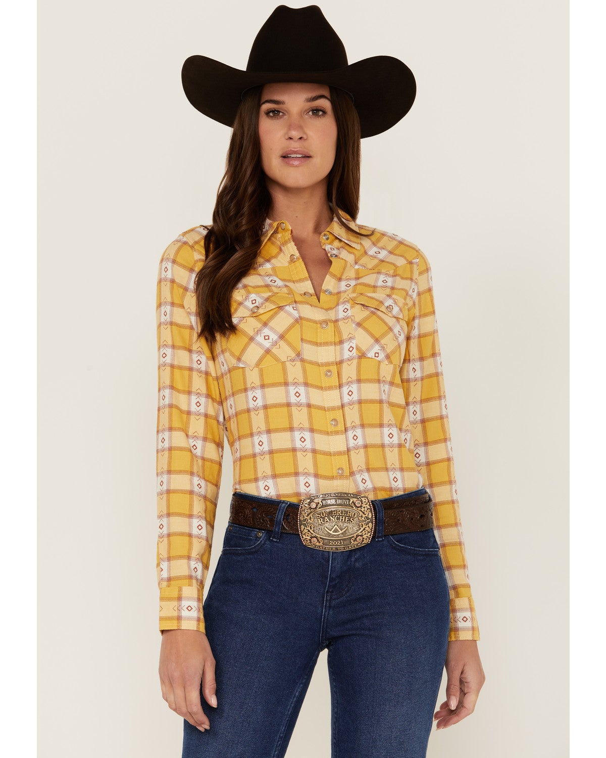 Yellow cowgirl shirt Clearance