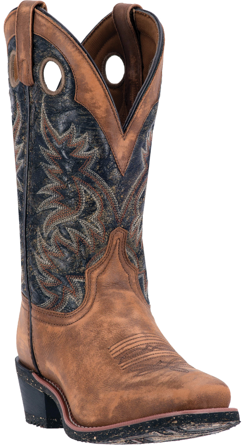 Laredo Mens Stillwater Cowboy Boot Square Toe