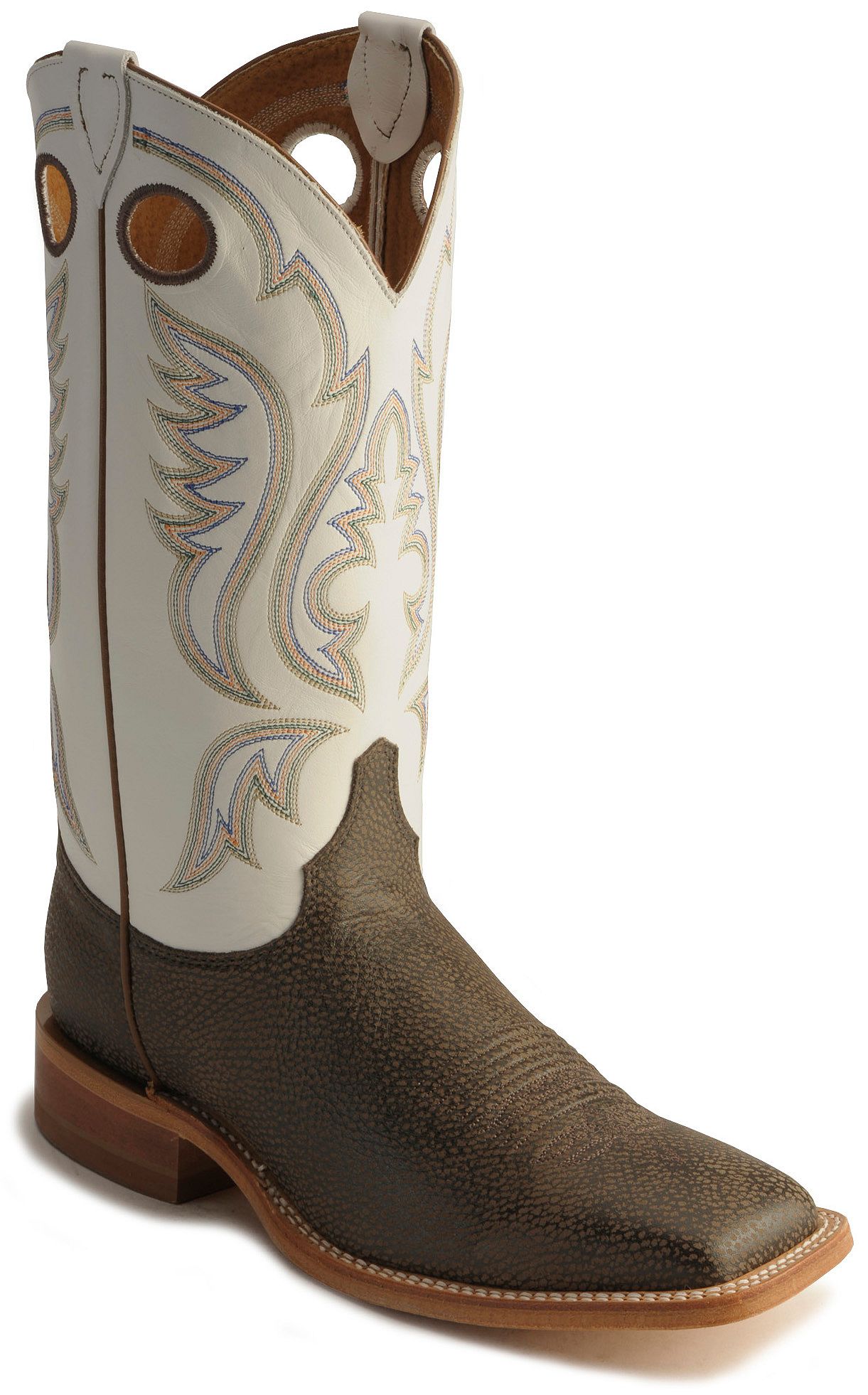 square toe boots justin