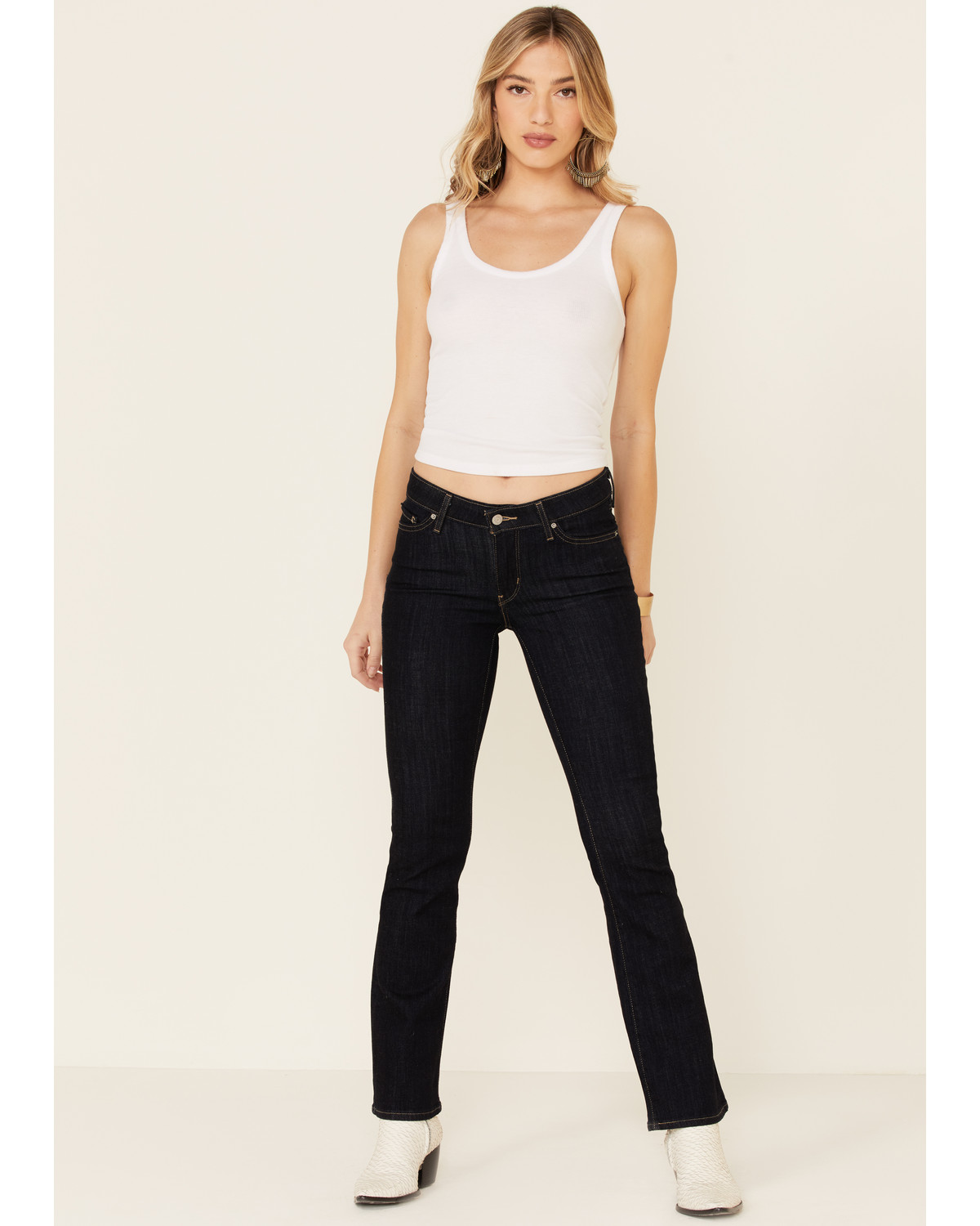 western boot cut jeans womens