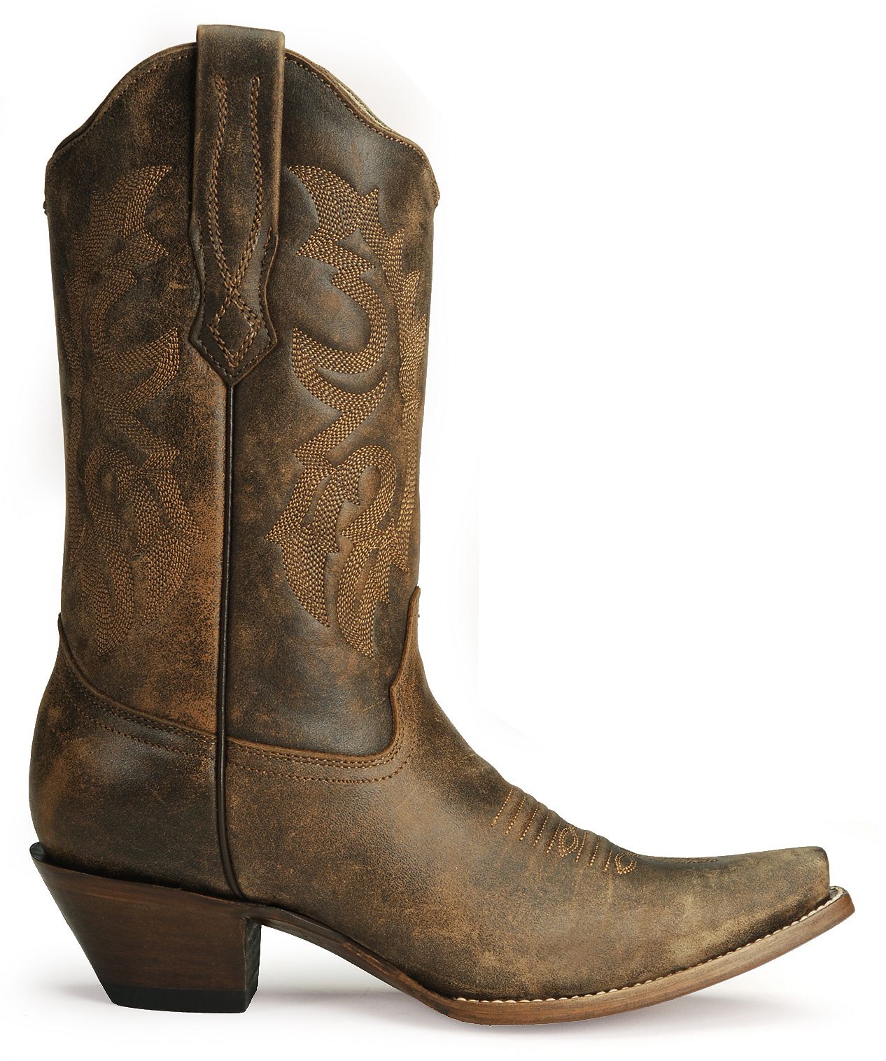 Corral Distressed Leather Western Cowgirl Boots - Snip Toe | Sheplers