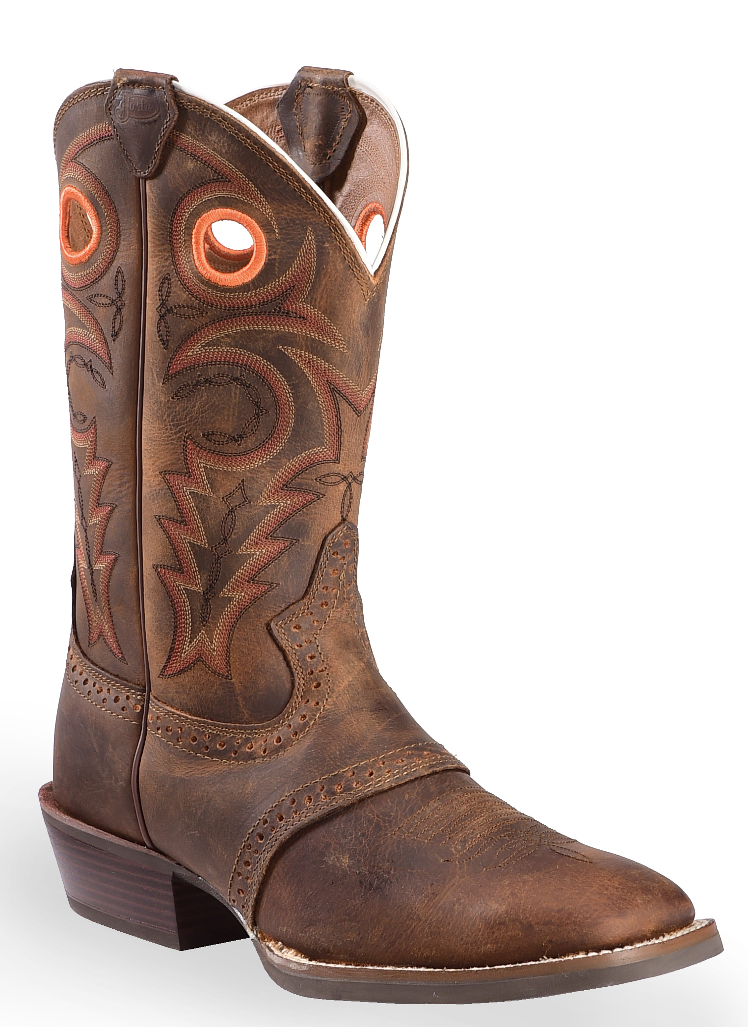 Cowboy boots with saddle vamp clearance