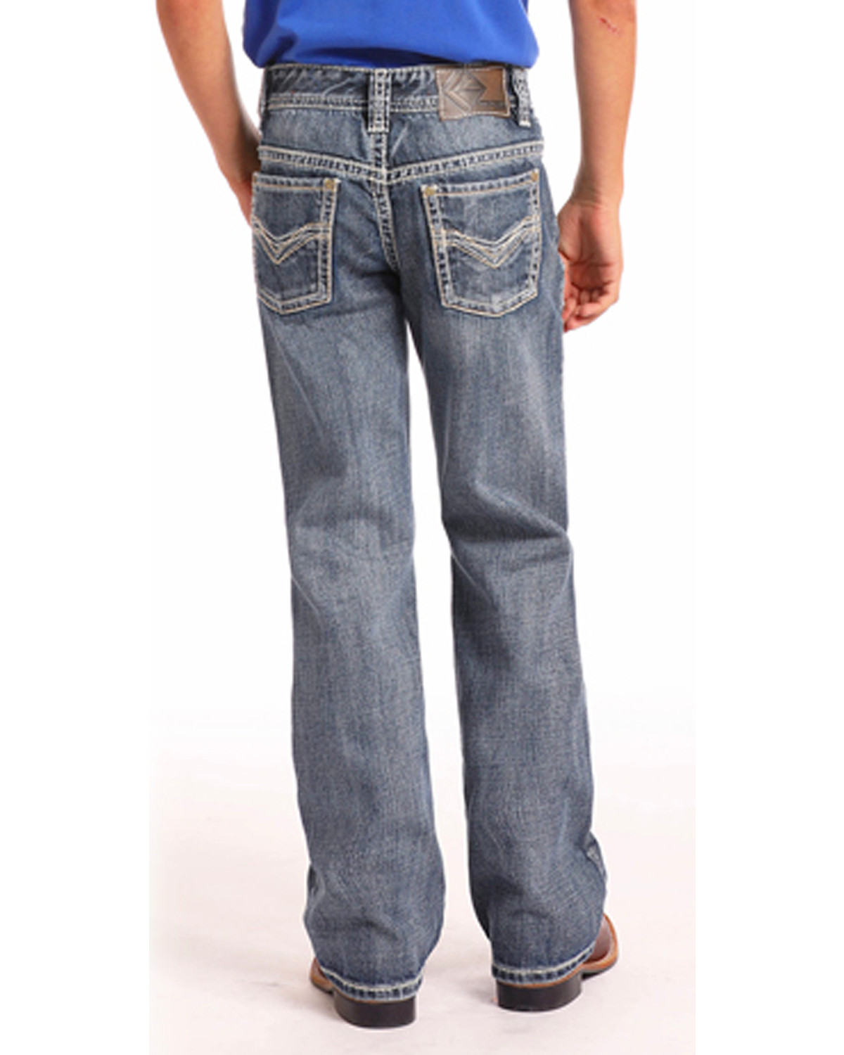 rock and roll western jeans