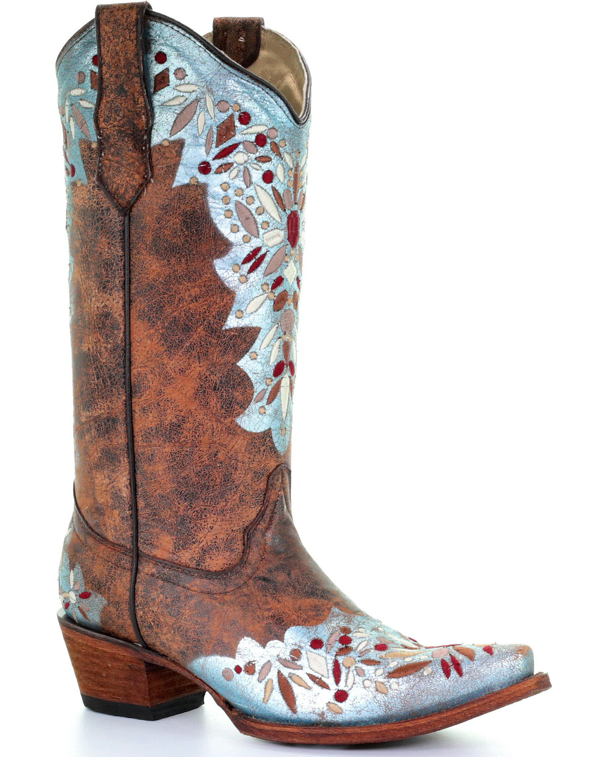 baby blue cowgirl boots