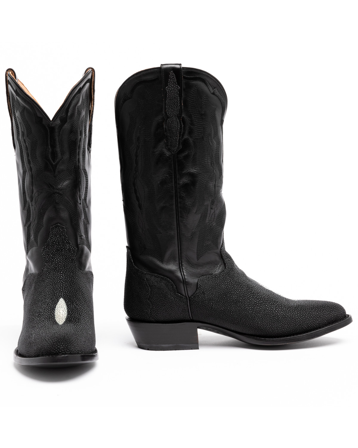 fergie black boots