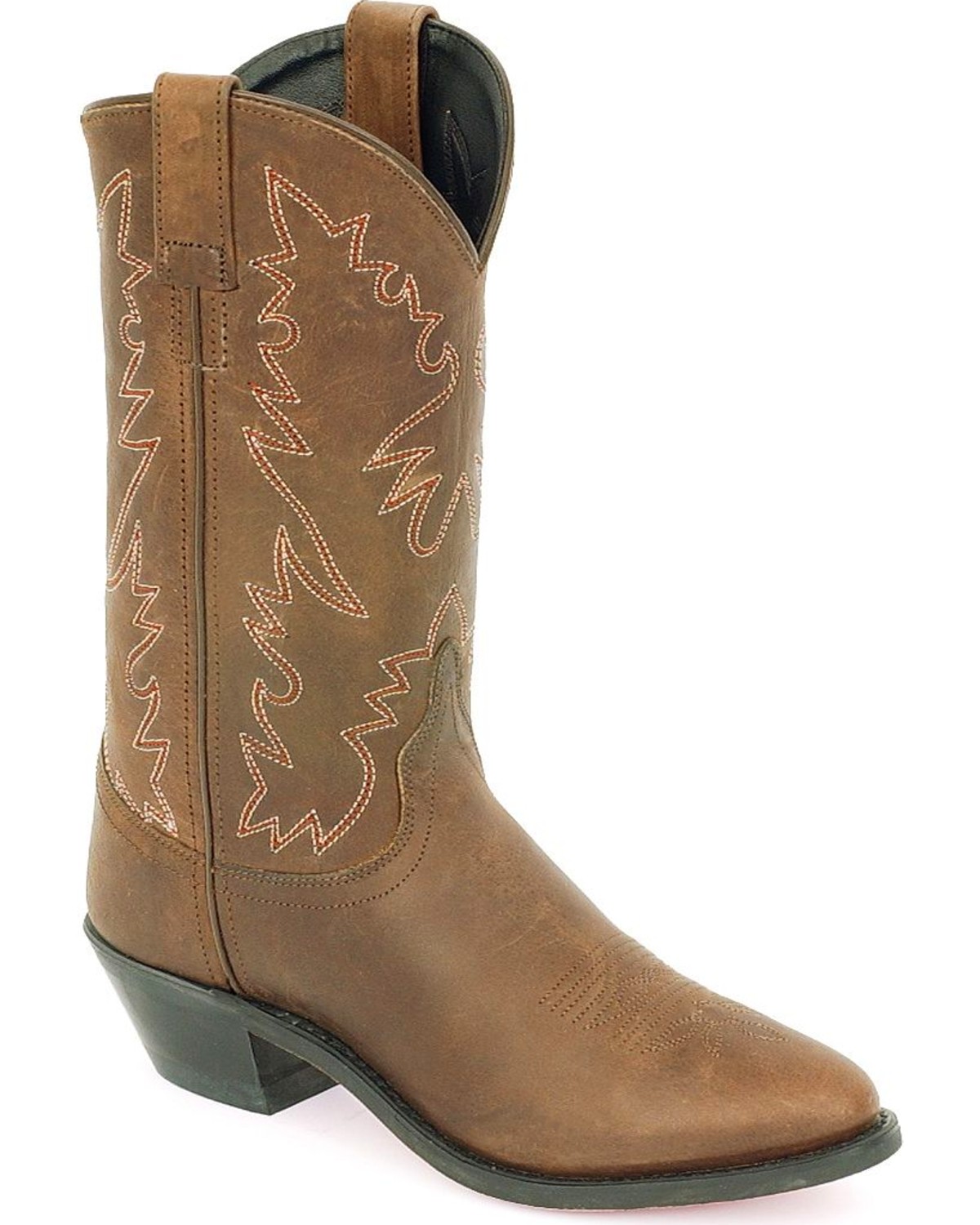 leather cowgirl boots cheap
