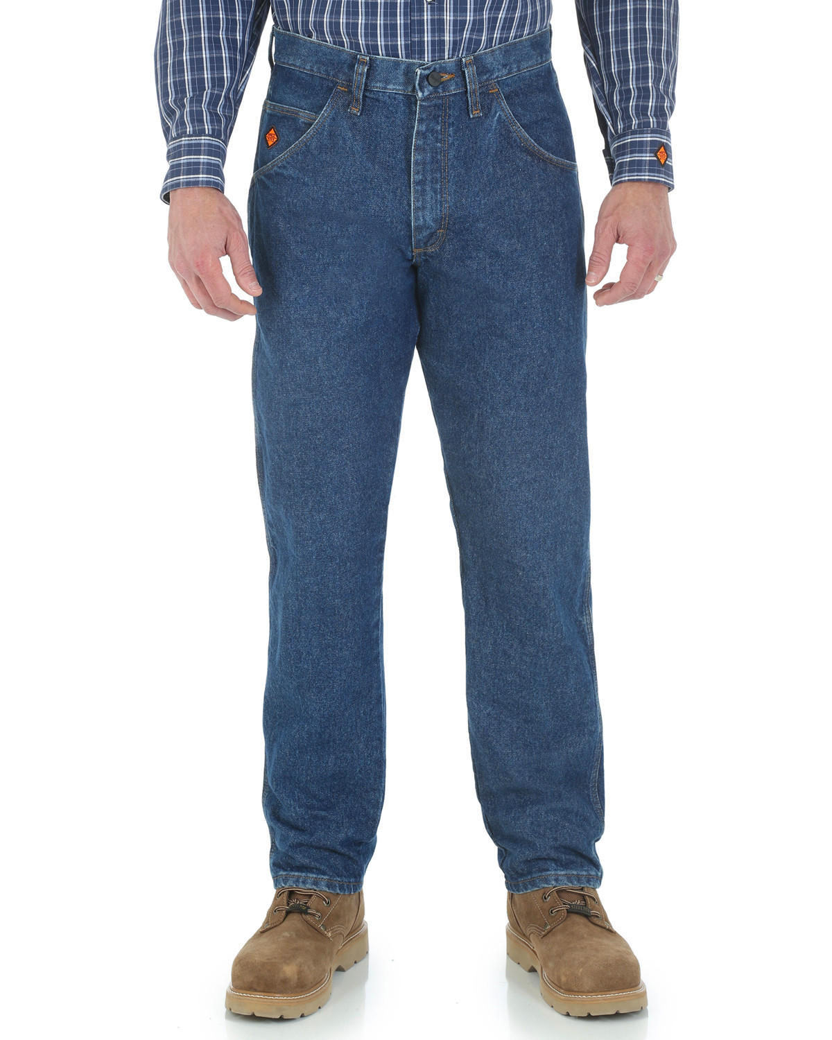 Wrangler Men's Flame Resistant Relaxed Fit Work Jeans | Sheplers