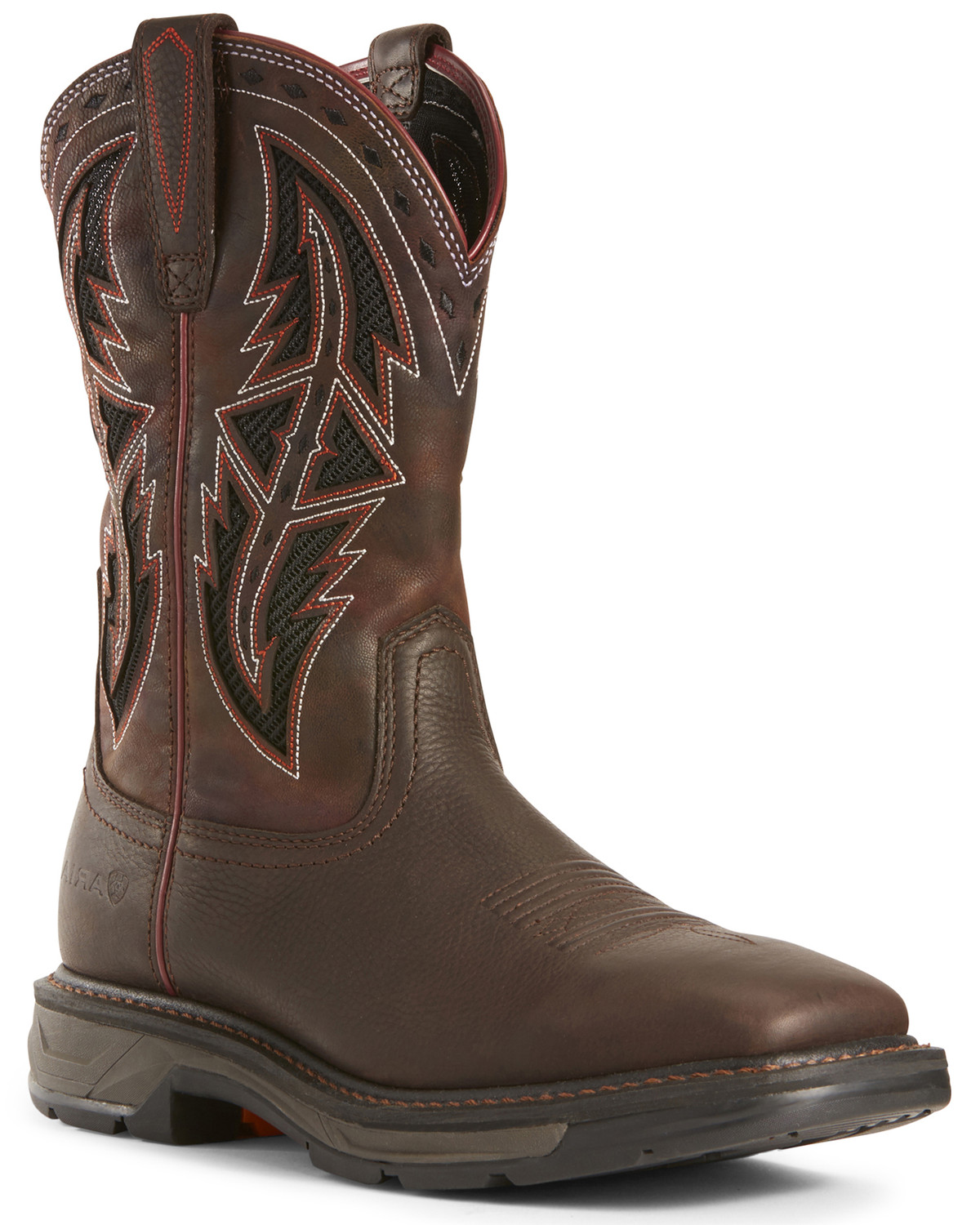 ariat men's workhog wide square toe work boot