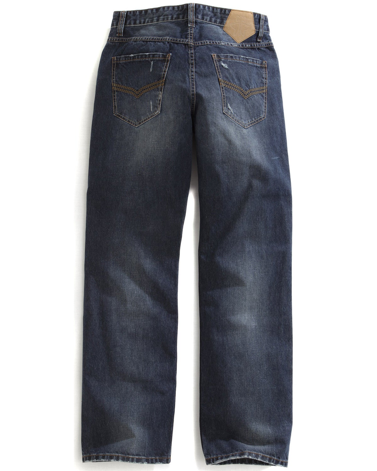 Tin Haul Western Denim Jeans Men Regular Joe Light 10-004-0420-1762 Bu