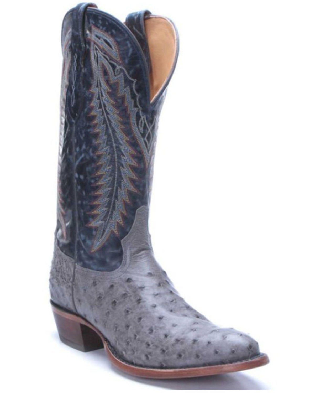 Tony Lama Men's Rudy Exotic Ostrich Western Boots - Round Toe | Sheplers