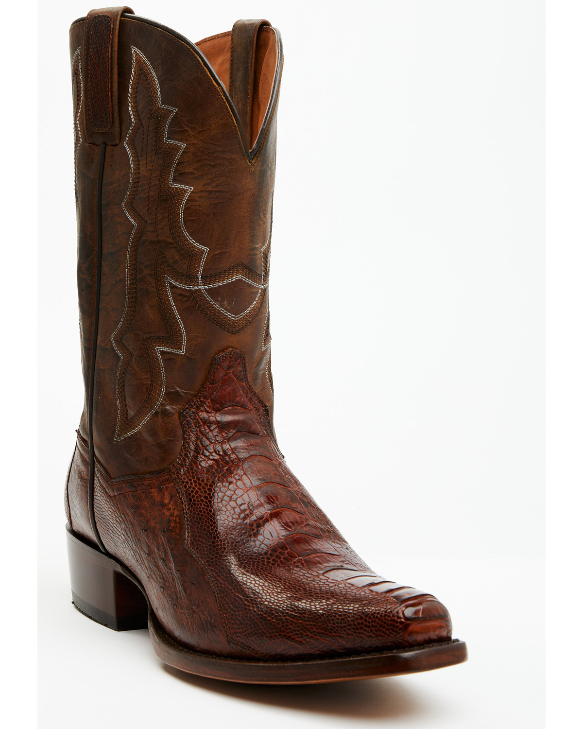 Men's Full Quill Ostrich Cowboy Boots