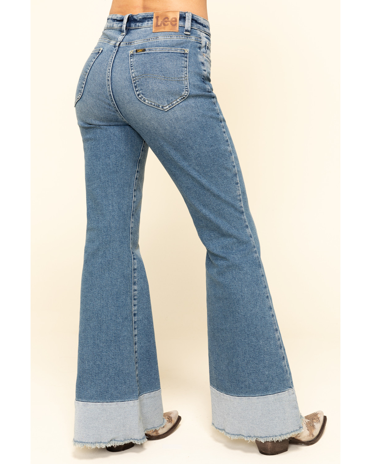 Flare jeans lee clearance