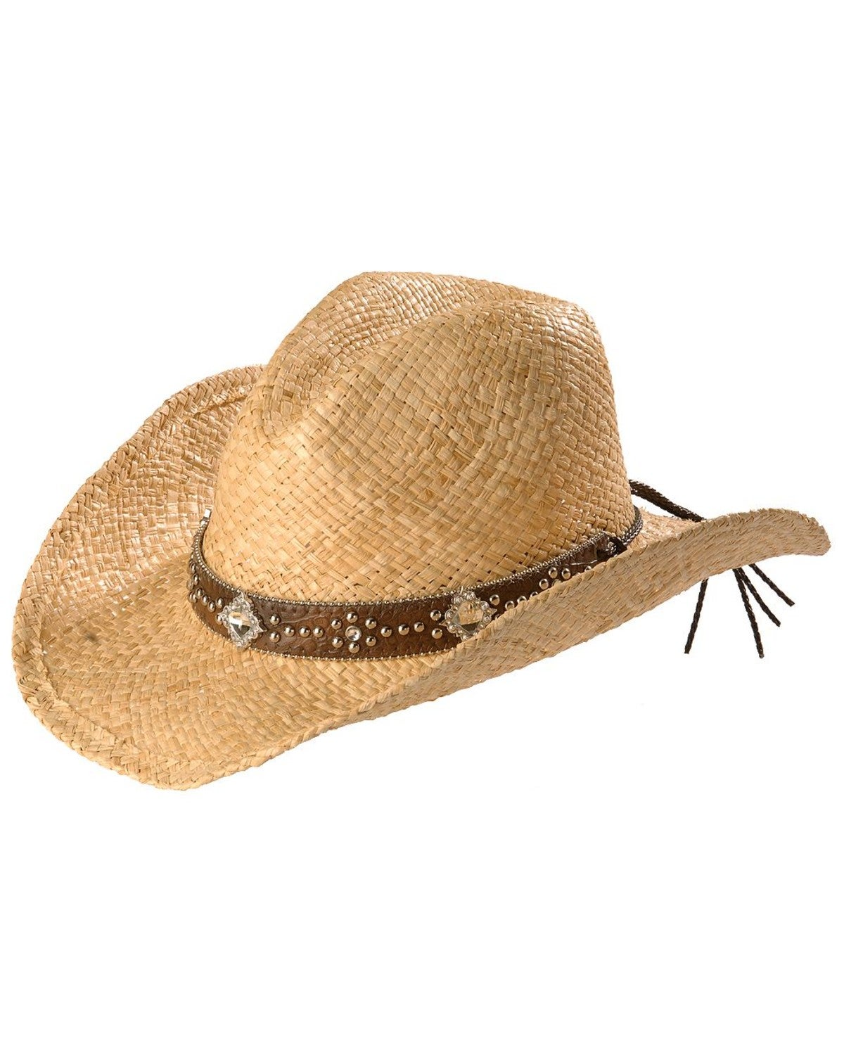 straw cowgirl hats with bling