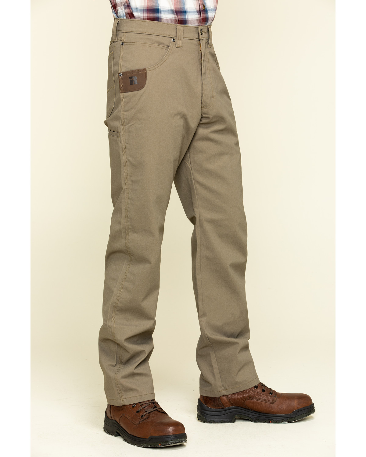 Wrangler Riggs Men's Brown Relaxed Ripstop Technical Work Pants | Sheplers