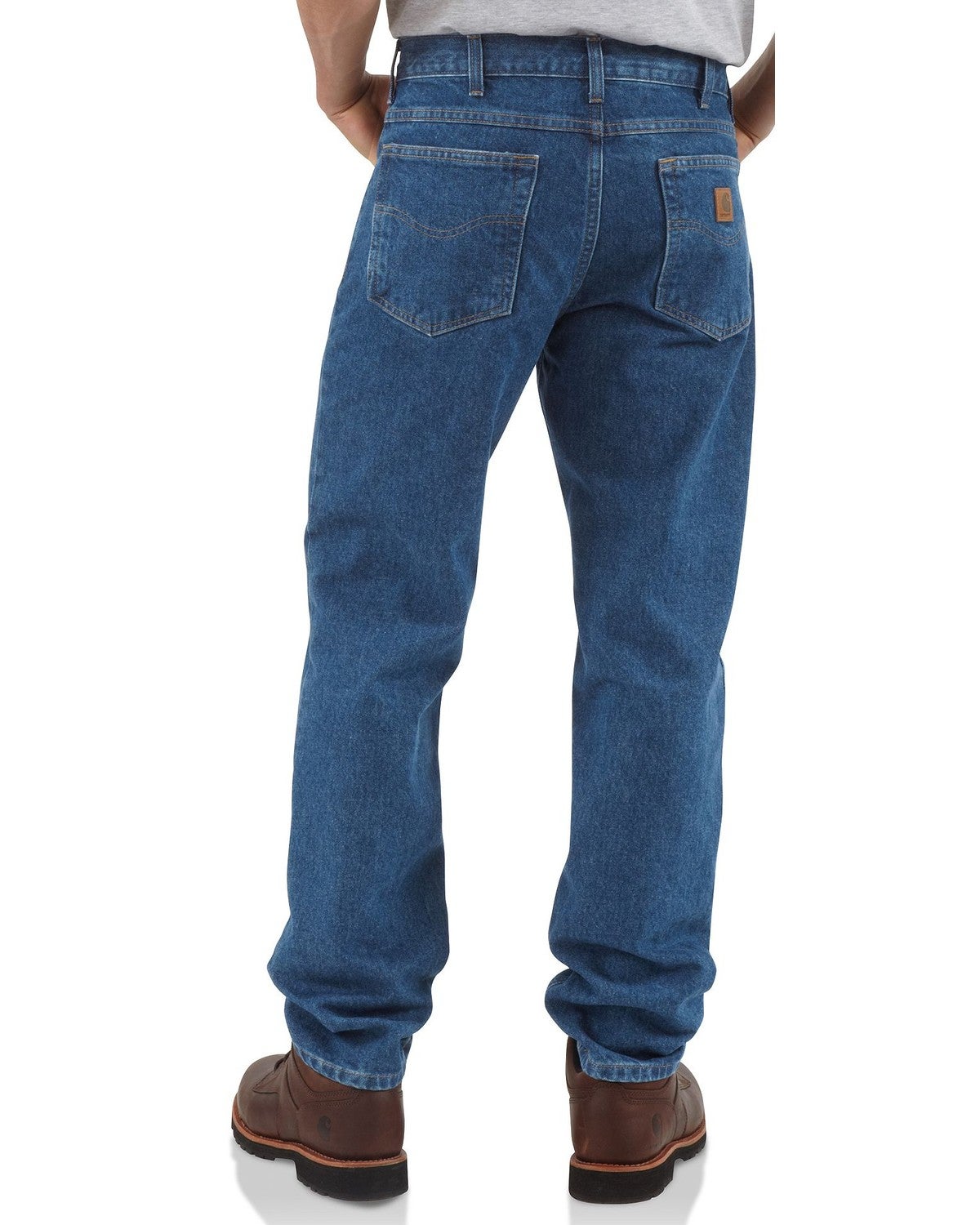 tapered work jeans