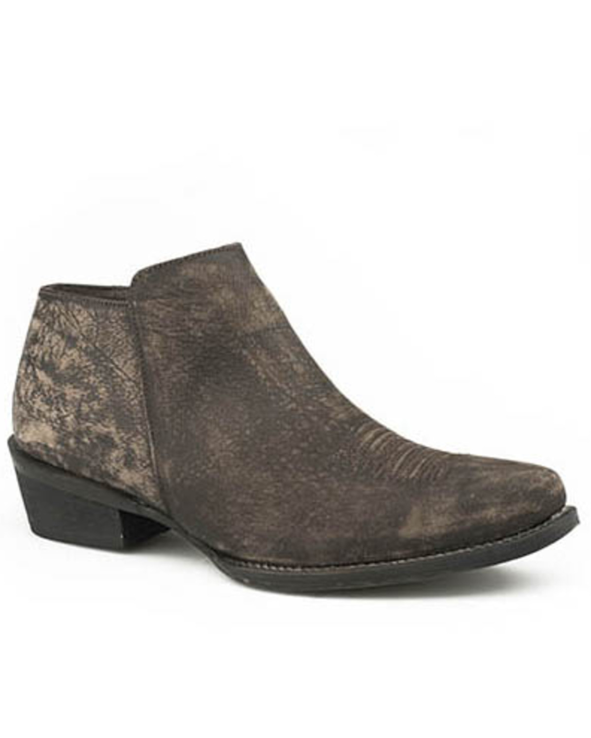 snip toe western booties