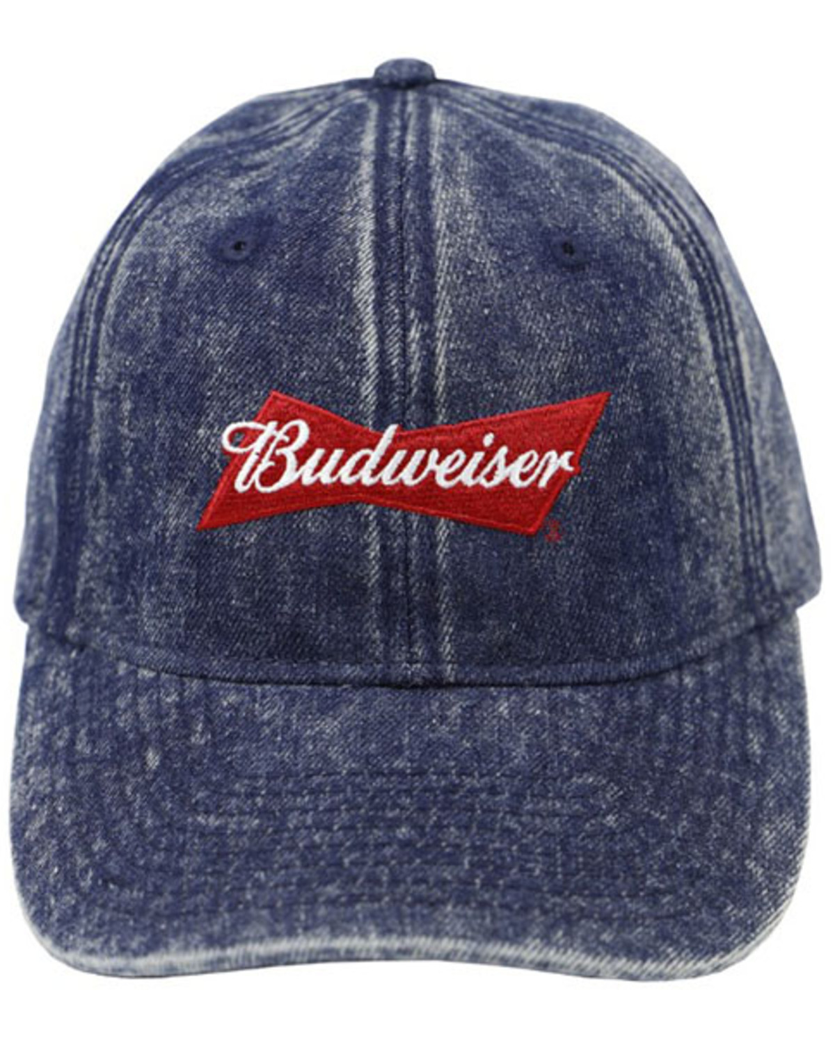 Navy Blue with Red Logo Budweiser Baseball Cap