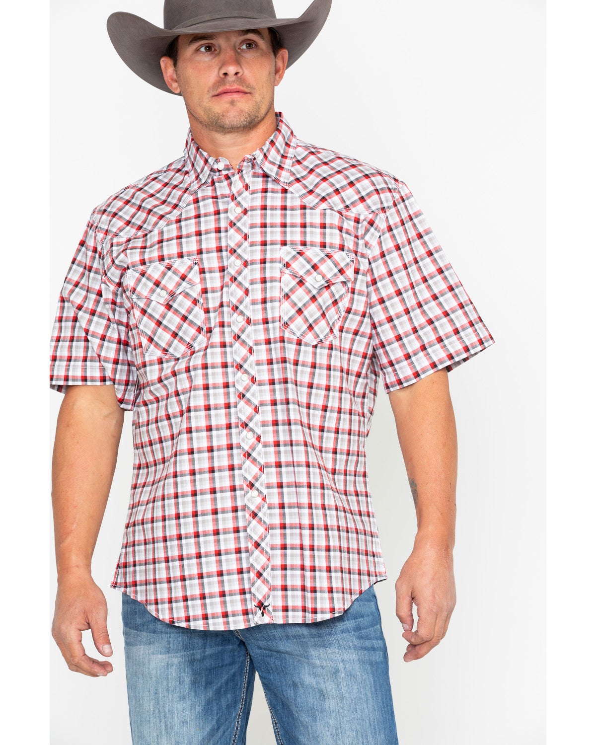 Wrangler 20X Men's Plaid Competition 