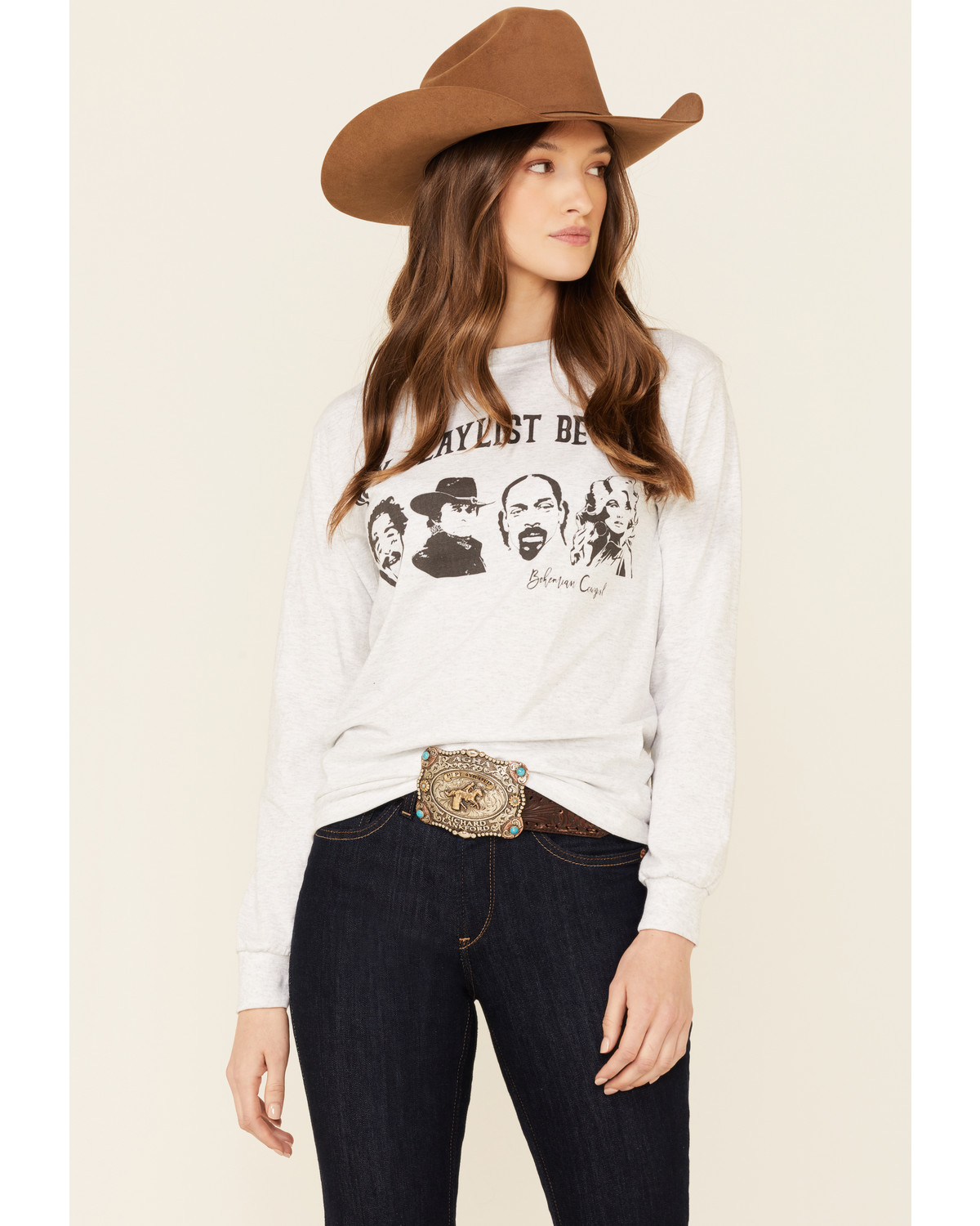 Cowgirl long sleeve t shirts