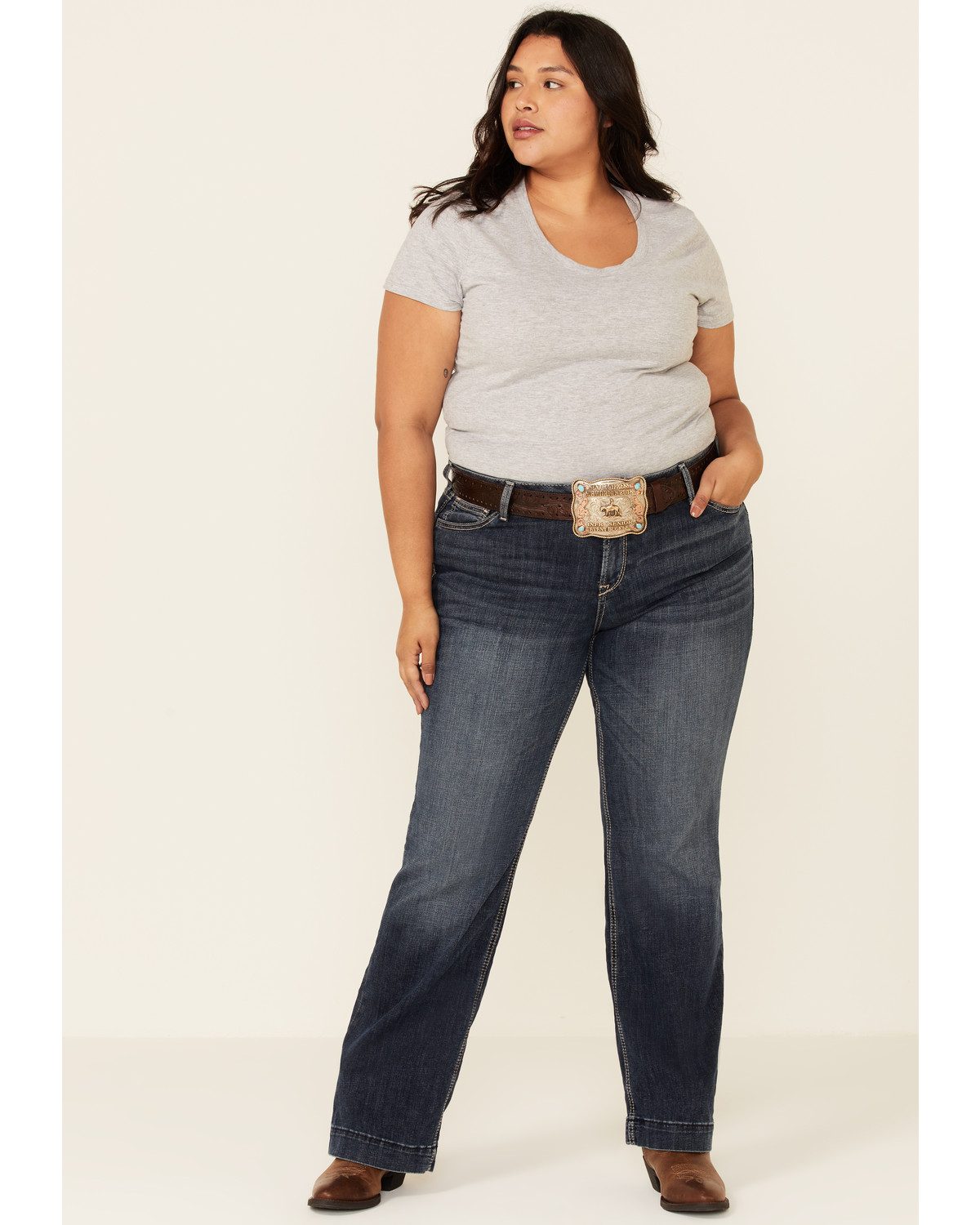 Plus size ariat clearance