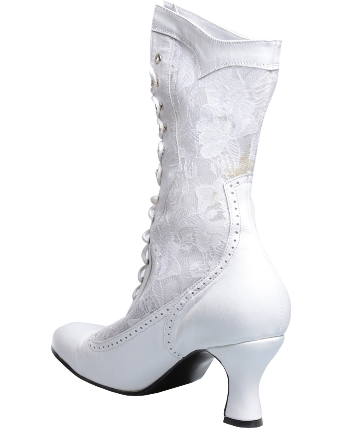 Oak Tree Farms Women's White Jennie Boots - Medium Toe | Sheplers