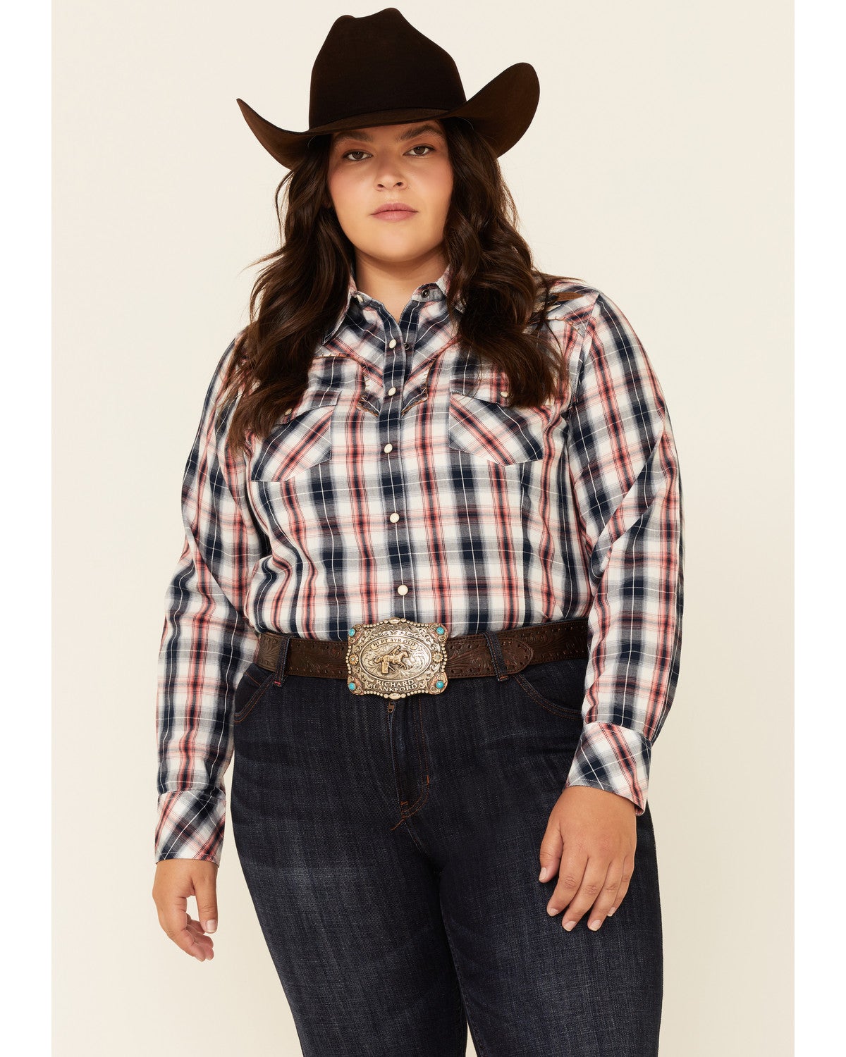 Ariat Women's R.E.A.L Dynamic Plaid 