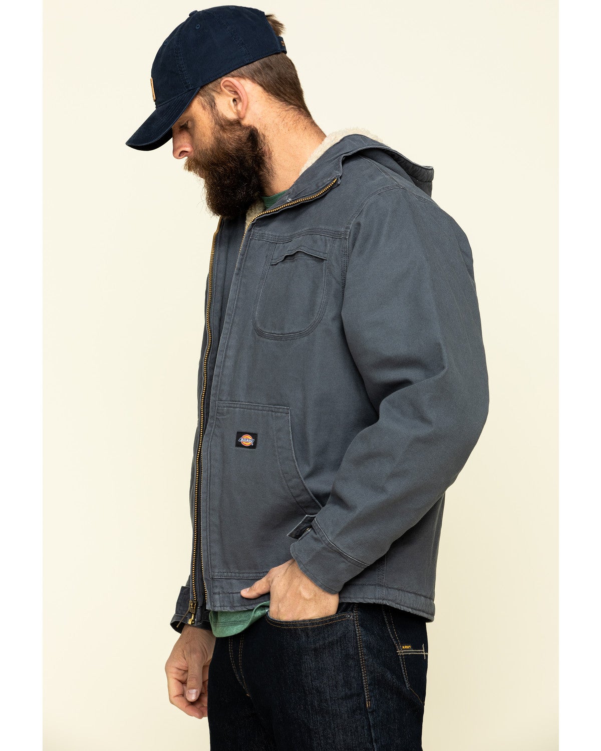 Dickies Hooded Sherpa Lined Work Jacket Sheplers