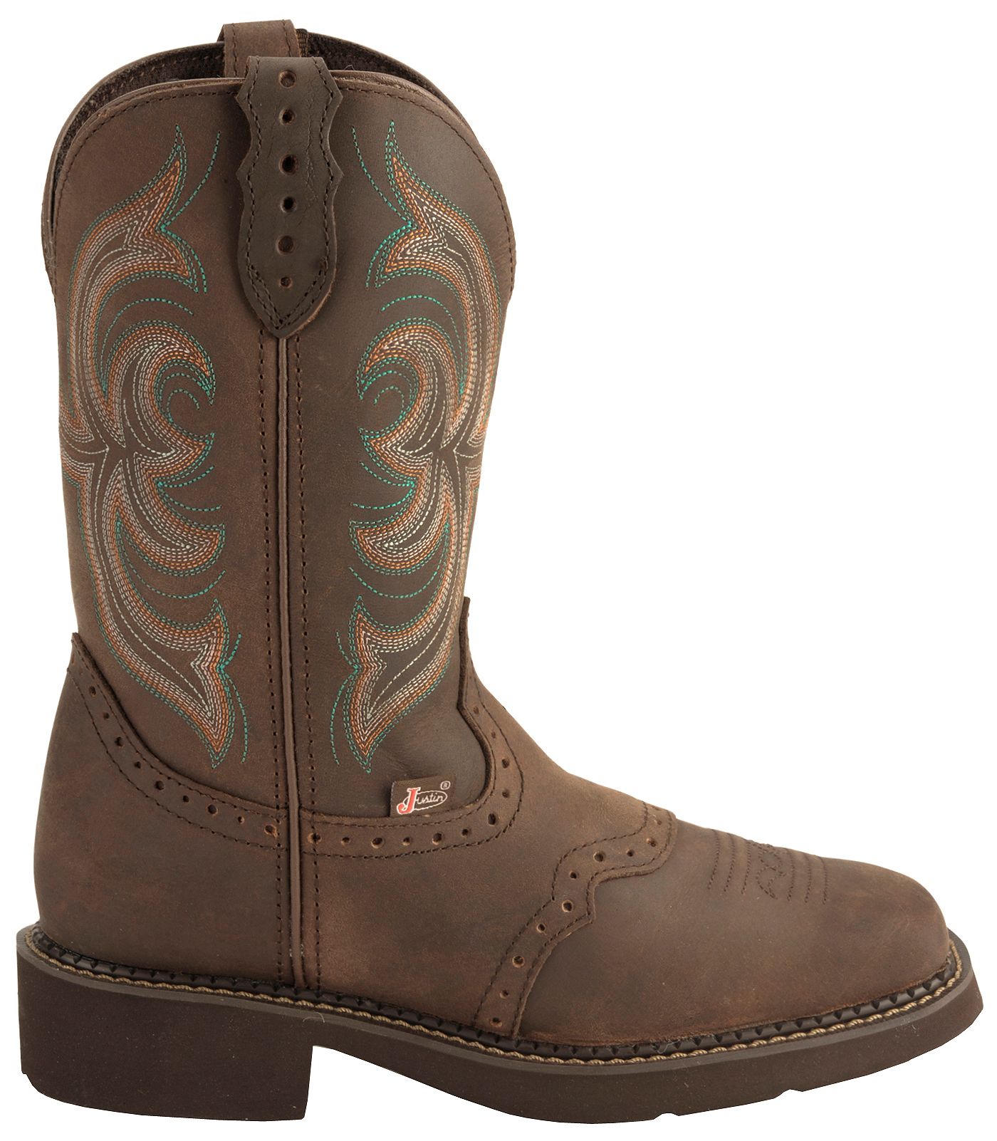 Justin Gypsy Women's Inji Brown Cowgirl Boots Square Toe Sheplers