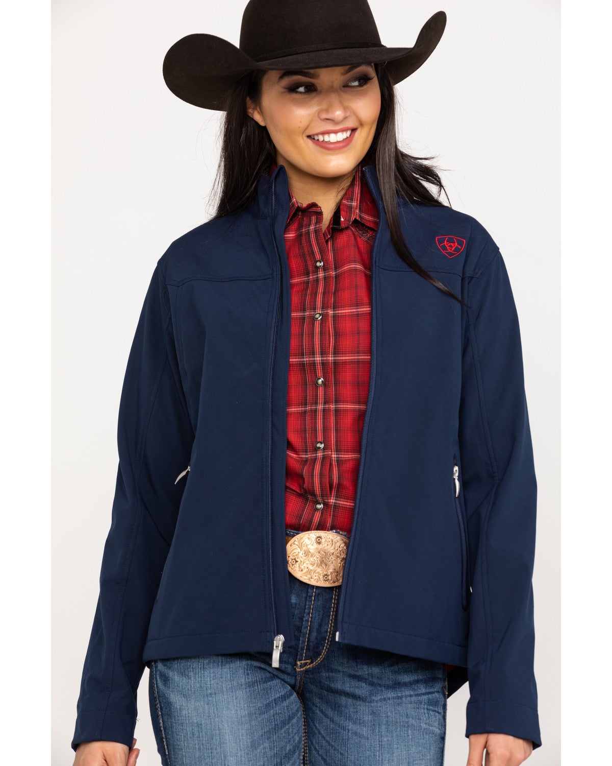 ariat navy jacket