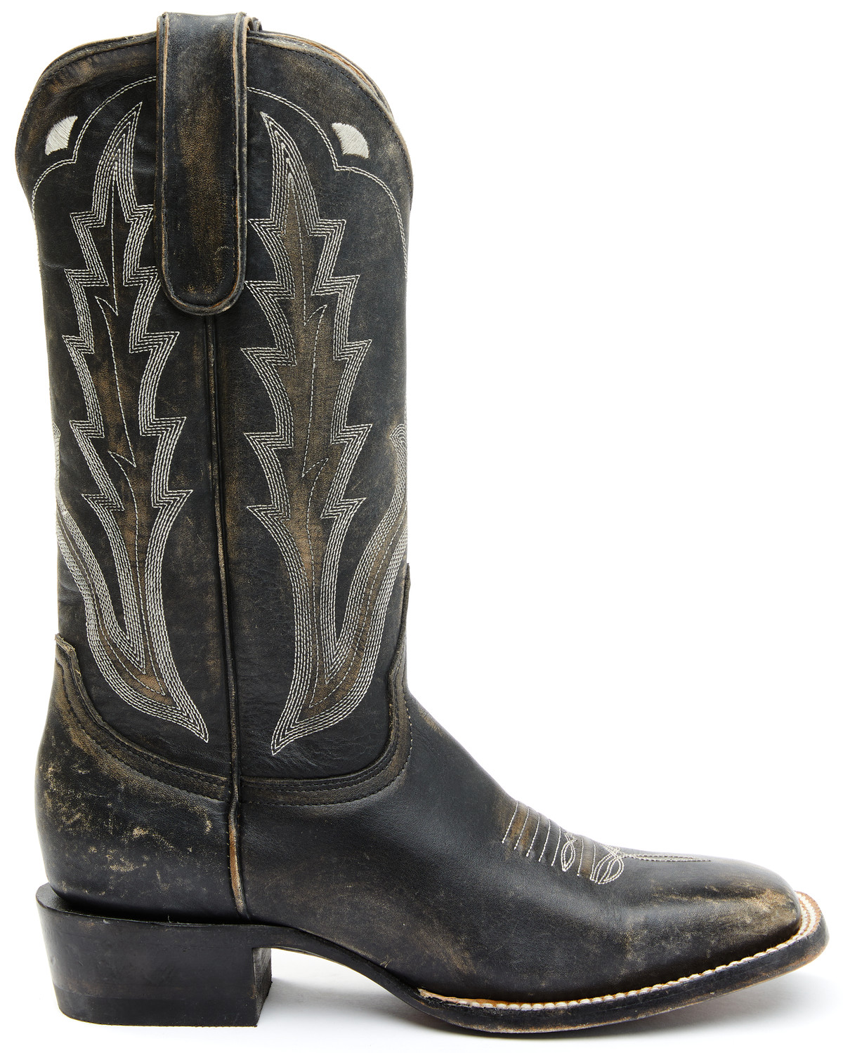 wide width square toe cowboy boots