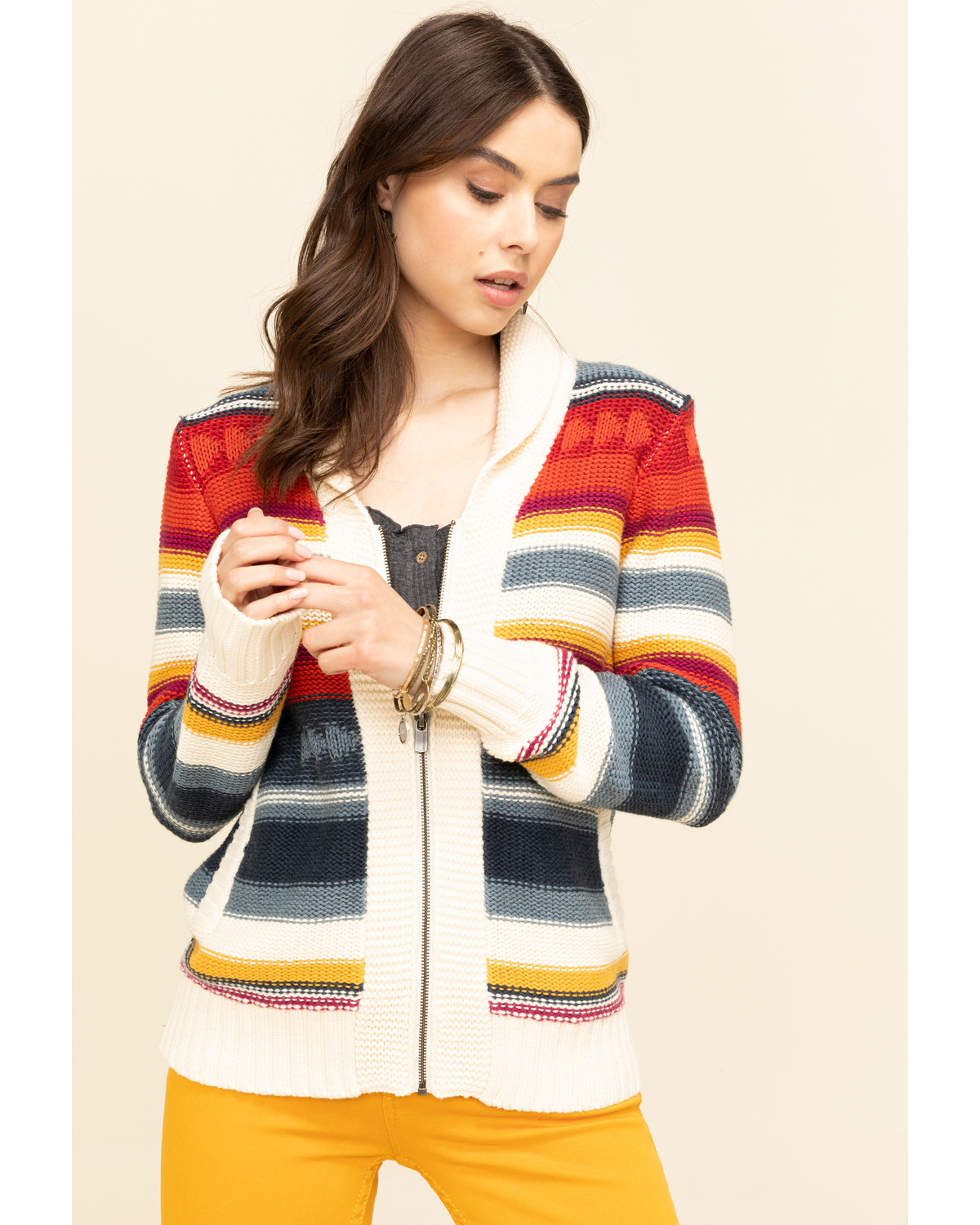 Pendleton Women S Campfire Zip Cardigan Sheplers