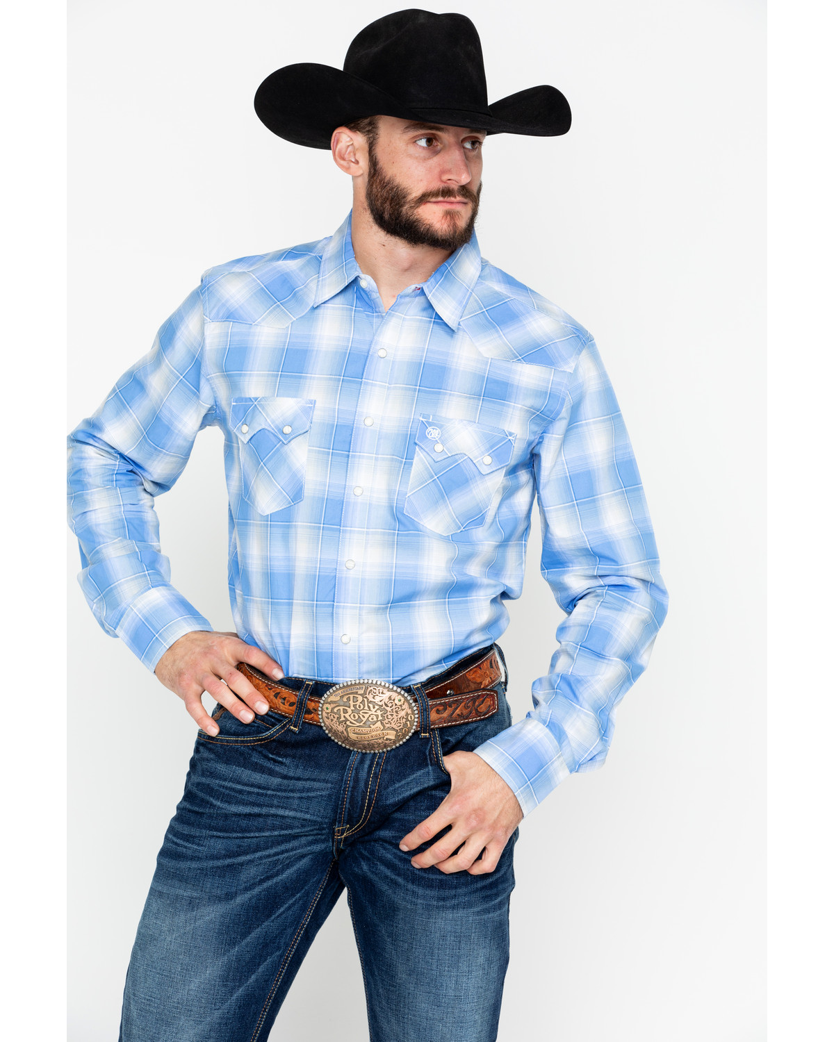 Plaid Long Sleeve Western Shirt | Sheplers