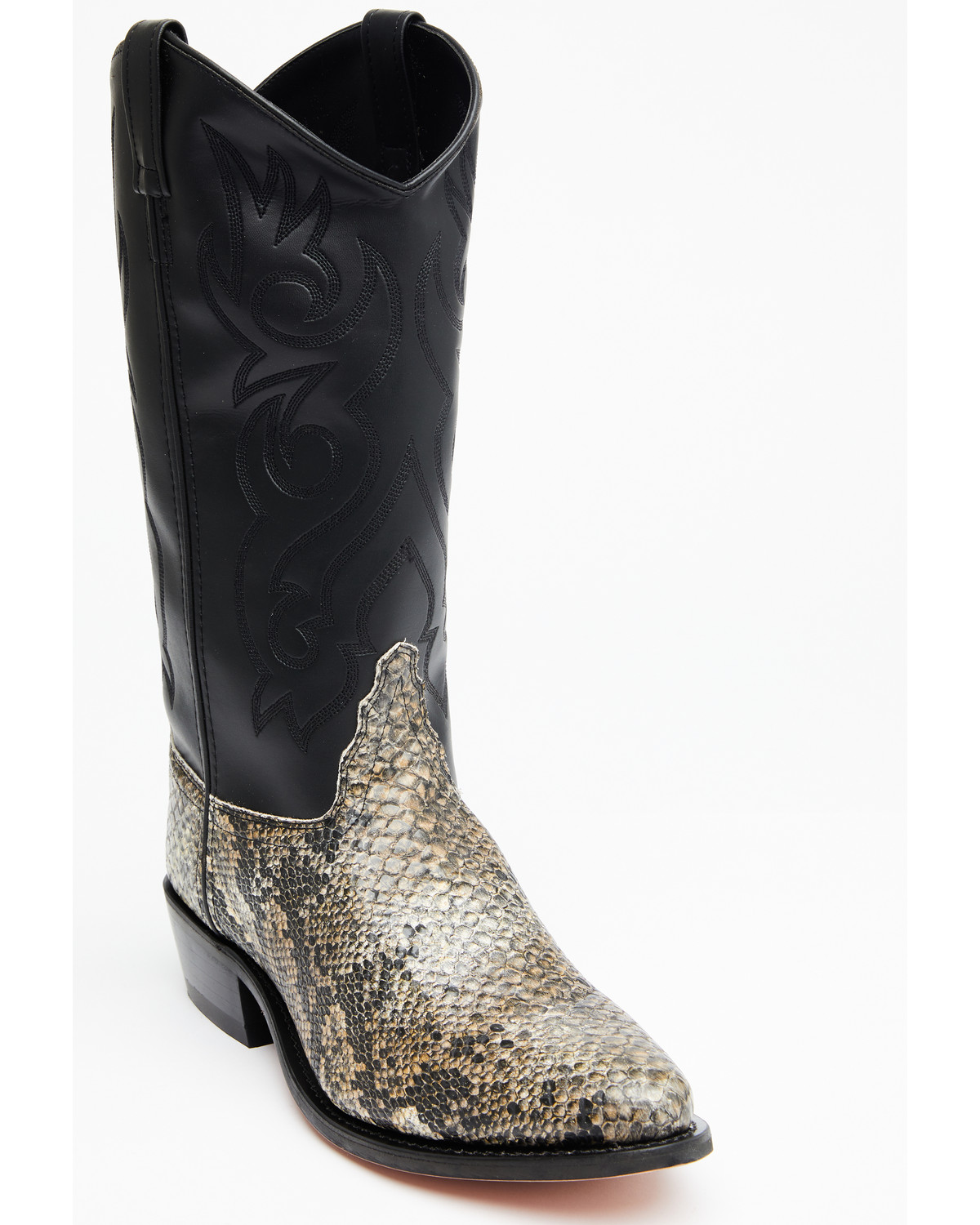 pointed snake boots