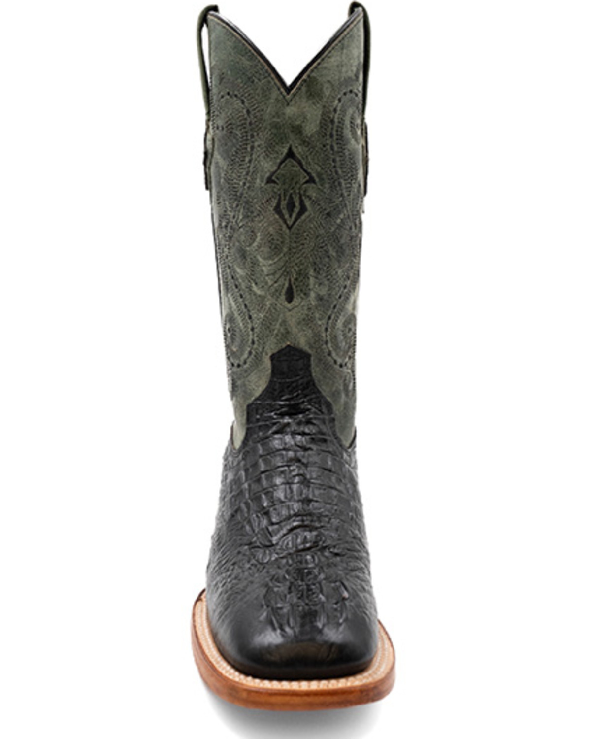 ferrini caiman croc print